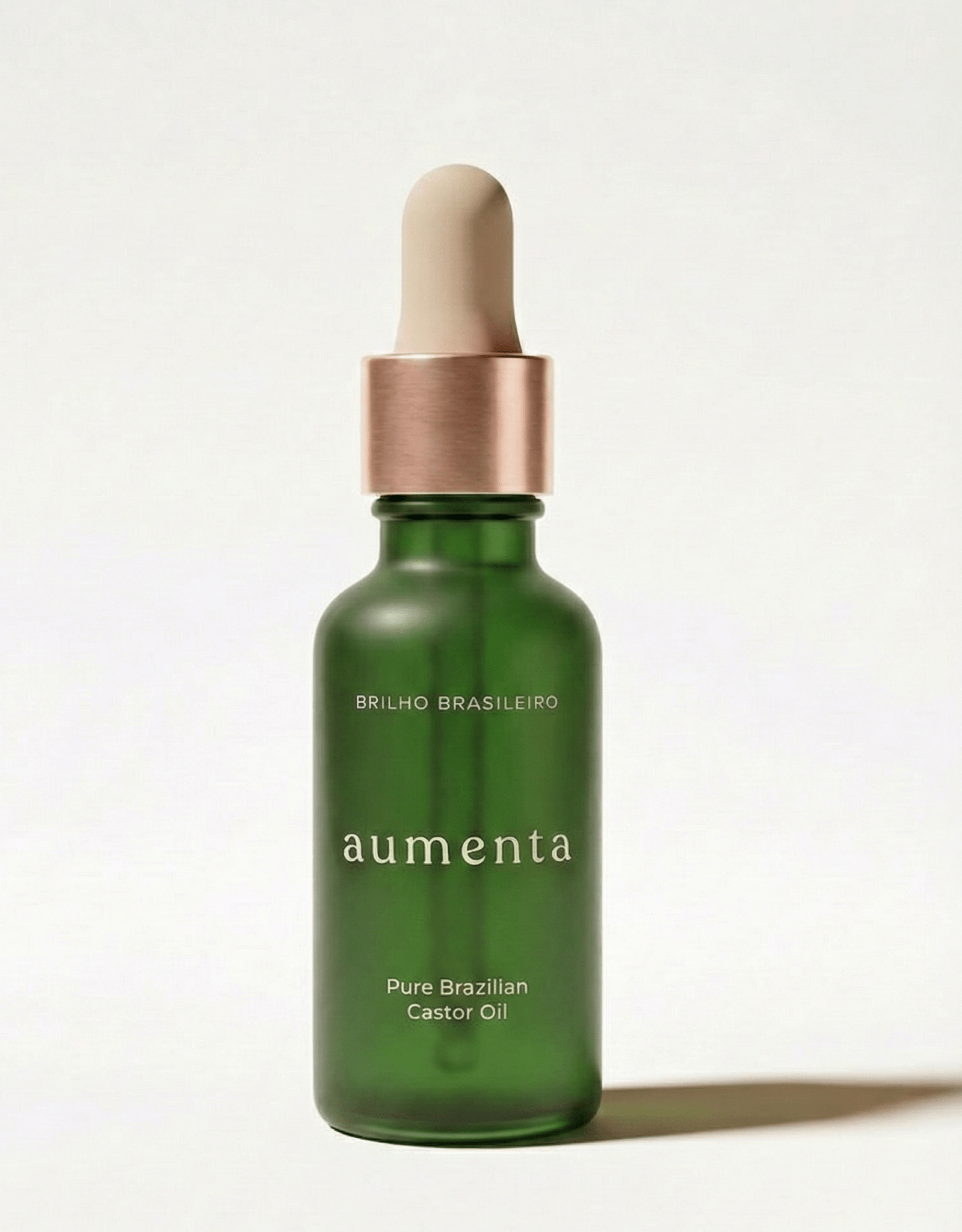 Brilho Brasileiro - Pure Brazilian Castor Oil - 60ml Bottle - Aumenta